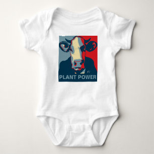 Body Para Bebê Jumper Personalizável de Vaca de Pop Azul Branco A