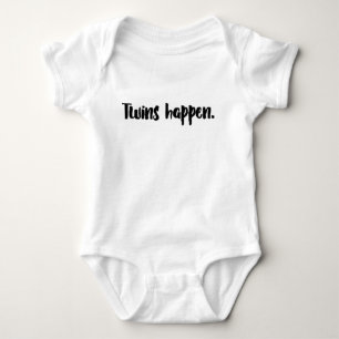 Body Para Bebê Junta o bodysuit, gêmeos camisa, presente do beb