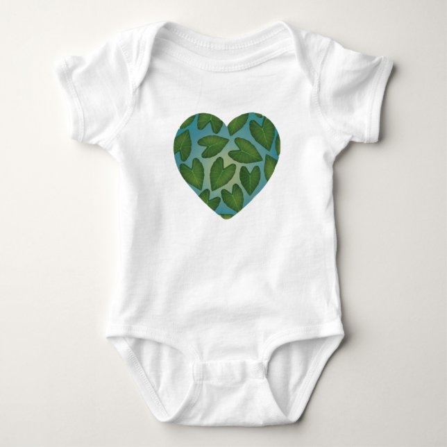 Body Para Bebê Kalo Heart Baby Outfit (Frente)