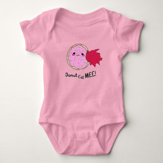 Body Para Bebê Kawaii Jam Donut Coma-me
