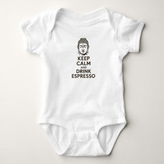 Body Para Bebê Keep Calm and Drink Espressp