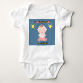 Body Para Bebê Keeping It Cute "n" Cuddly