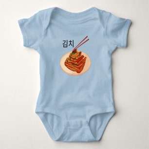 Body Para Bebê kimchi fofo