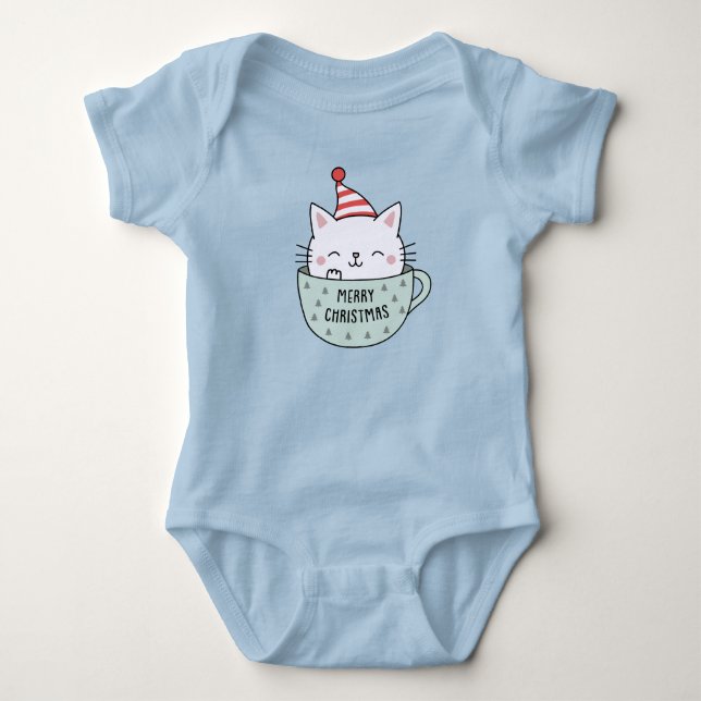 Body Para Bebê Kitten Natal (Frente)