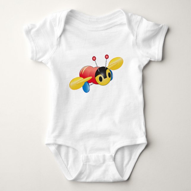 Body Para Bebê Kiwi Buzzy Bee (Frente)