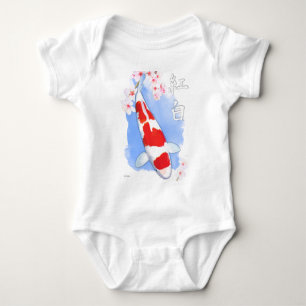 Body Para Bebê Kohaku Koi