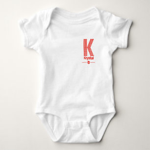 Body Para Bebê Krystal K grande
