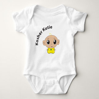 Body Para Bebê Kutie Kosher Onsie