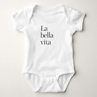 Body Para Bebê La bella vita