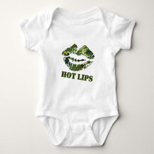 Body Para Bebê Lábios quentes MASH