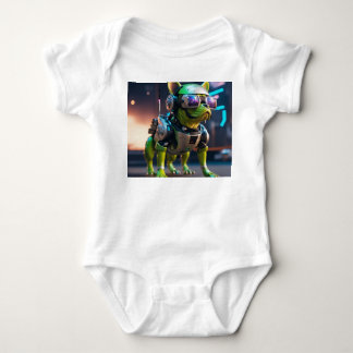 Body Para Bebê Laboratório CyberTee: Designs negros para amantes