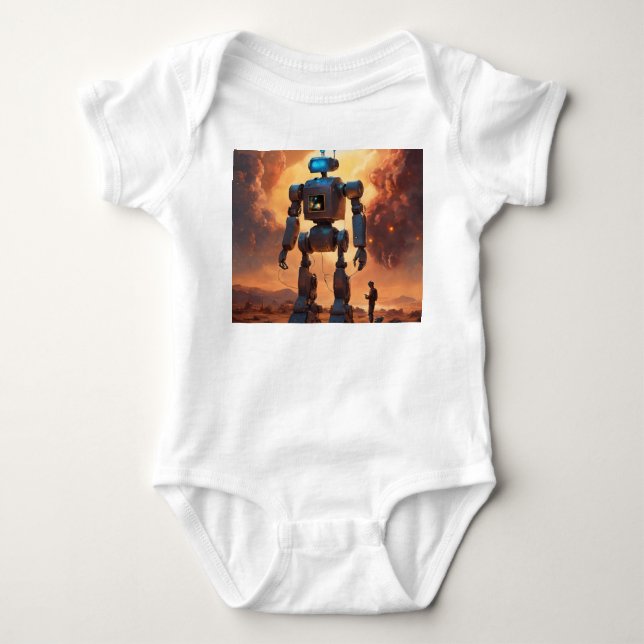 Body Para Bebê Laboratório CyberTee: Designs negros para amantes  (Frente)