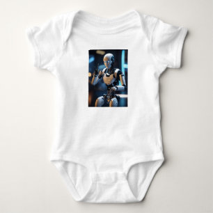 Body Para Bebê Laboratório CyberTee: Designs negros para amantes 