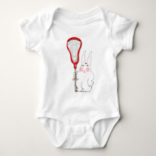 Body Para Bebê Lacrosse Bunny
