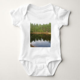 Body Para Bebê Lago de Reflexo do Pinheiro