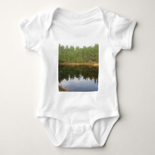 Body Para Bebê Lago de Reflexo do Pinheiro