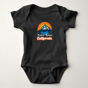 Body Para Bebê Lago Tahoe Nevada California Souvenir Retro