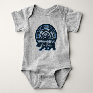 Body Para Bebê Lago Tahoe: Que a aventura comece com Urso