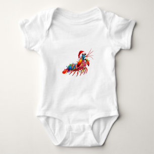 Body Para Bebê Lagosta-boxeadora de Natal Odontodactylus Colorida