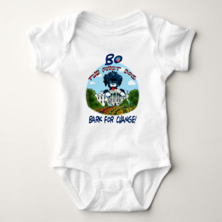 Body Para Bebê Latido da BO Obama "para a mudança! "