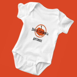 Body Para Bebê Latim - Doce Pumpkin Halloween