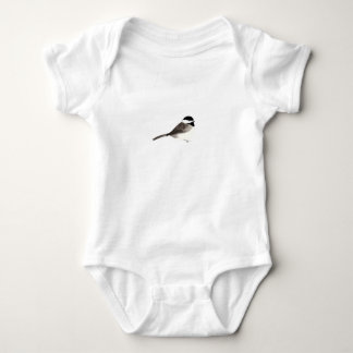 Body Para Bebê Lavagem da tinta do Chickadee