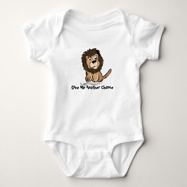 Body Para Bebê Leão (Frente)