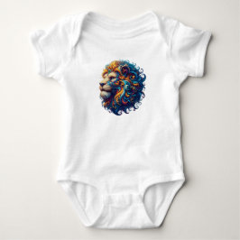 Body Para Bebê Leão de Poder