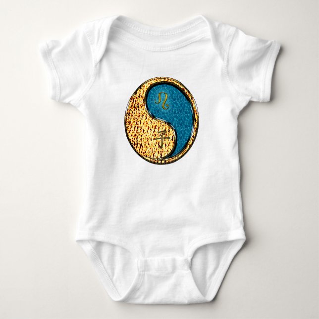 Body Para Bebê Leão & Rato de Água (Frente)
