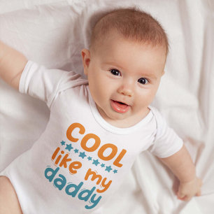 Body Para Bebê Legal Como Meu Pai