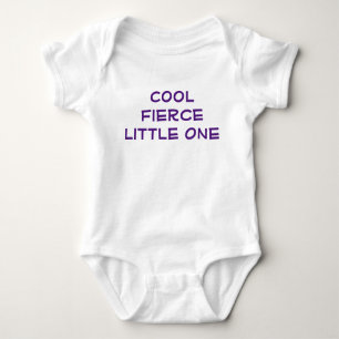 Body Para Bebê Legal Fierce Little One Bravo Novo Moderno