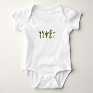 Body Para Bebê legumes