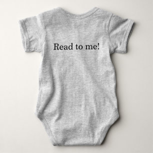 Body Para Bebê Leia para Mim Uma peça