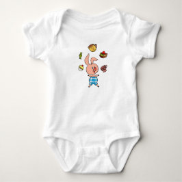 Body Para Bebê Leitão de desenho