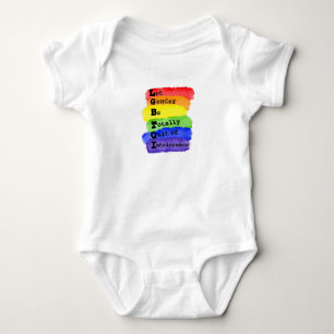 Body Para Bebê LGBTQ - Deixar O Gênero Sair Da Intolerância