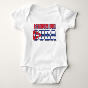 Body Para Bebê Liberdade para Cuba