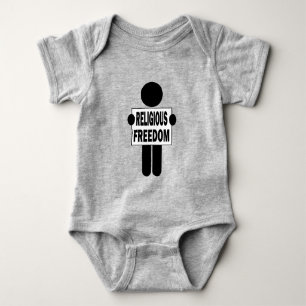 Body Para Bebê Liberdade religiosa
