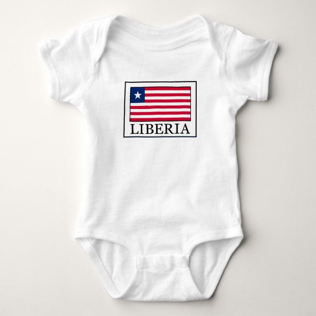 Body Para Bebê Libéria (Frente)