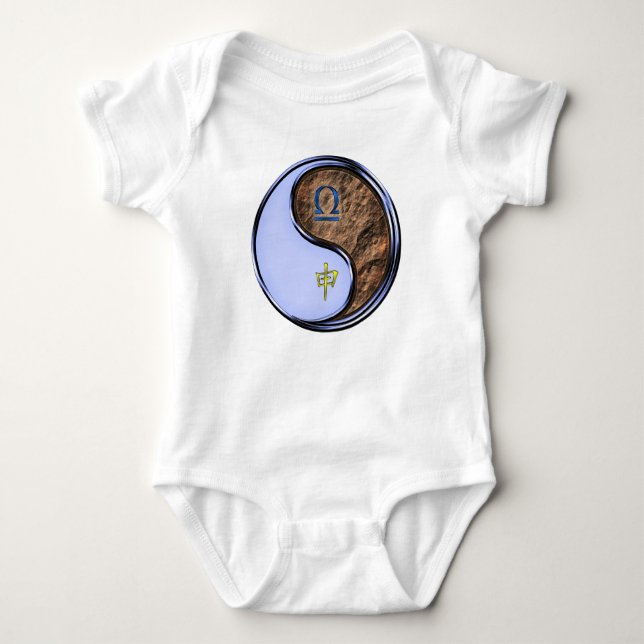 Body Para Bebê Libra & Macaco de Terra (Frente)