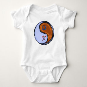 Body Para Bebê Libra & Tigre de Madeira