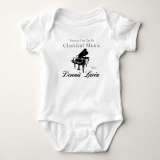 Body Para Bebê Ligando Você À Música Clássica