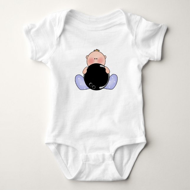 Body Para Bebê Lil Boliche Baby Boy (Frente)