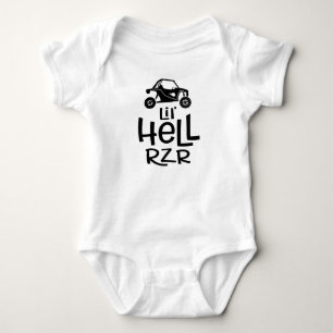 Body Para Bebê Lil' Hell RZR Raiser Badass SxS Baby Bodydress