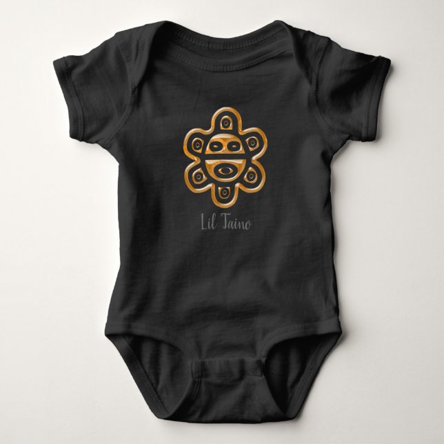 Body Para Bebê Lil Taino Sun Bodysuit (Frente)