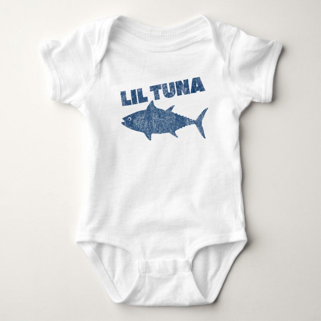 Body Para Bebê Lil Tuna (Frente)