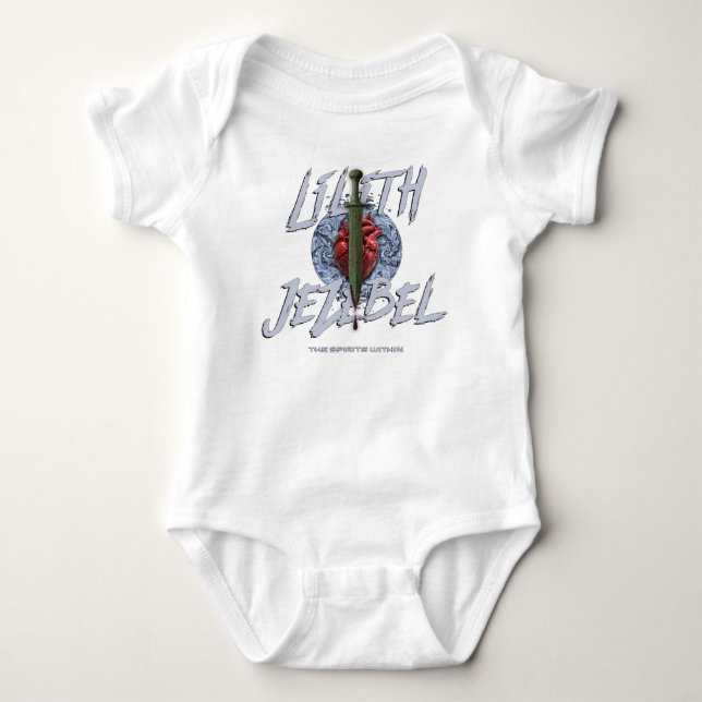 Body Para Bebê Lilith and Jezebel (Frente)