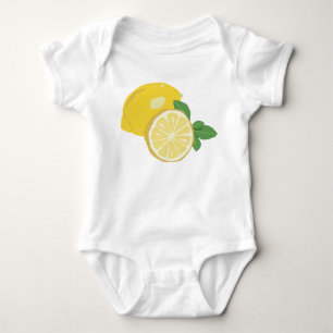Body Para Bebê Limão
