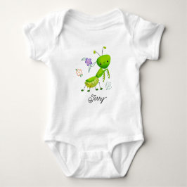 Body Para Bebê Linda Pequena Louva-a-Deus