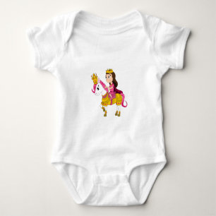 Body Para Bebê Linda princesa de desenho animado