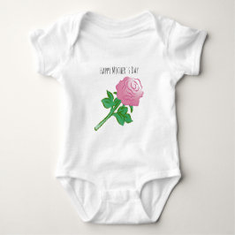 Body Para Bebê Linda rosa cor-de-rosa